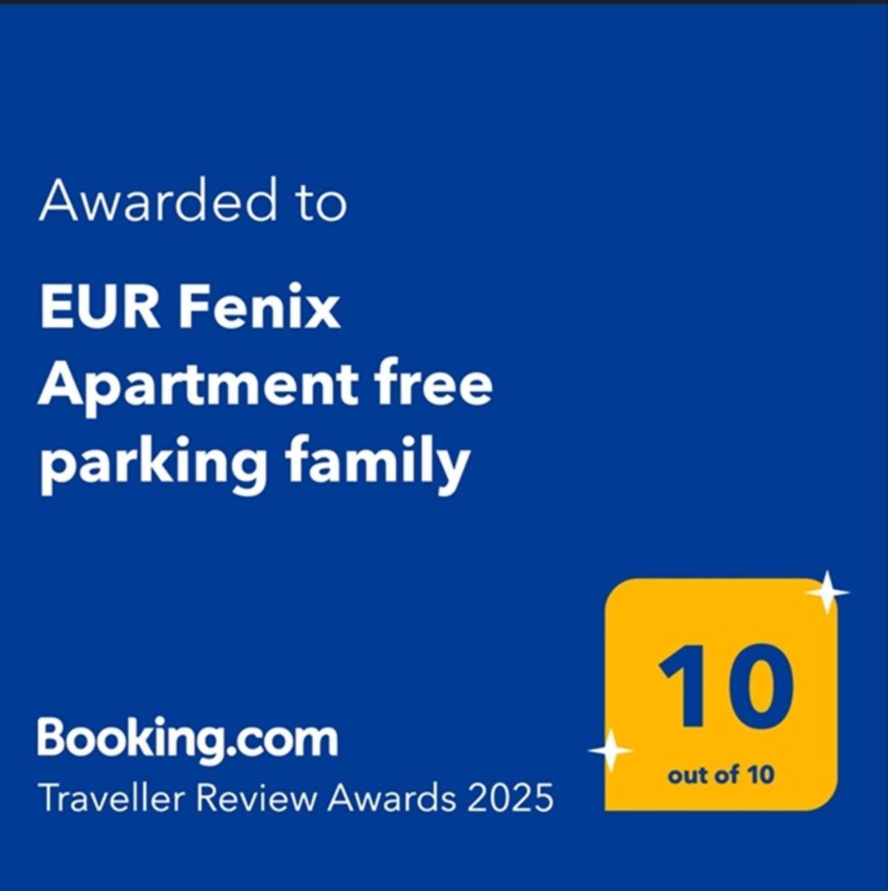 Eur Fenix Apartment Free Parking Family Rom Exterior foto